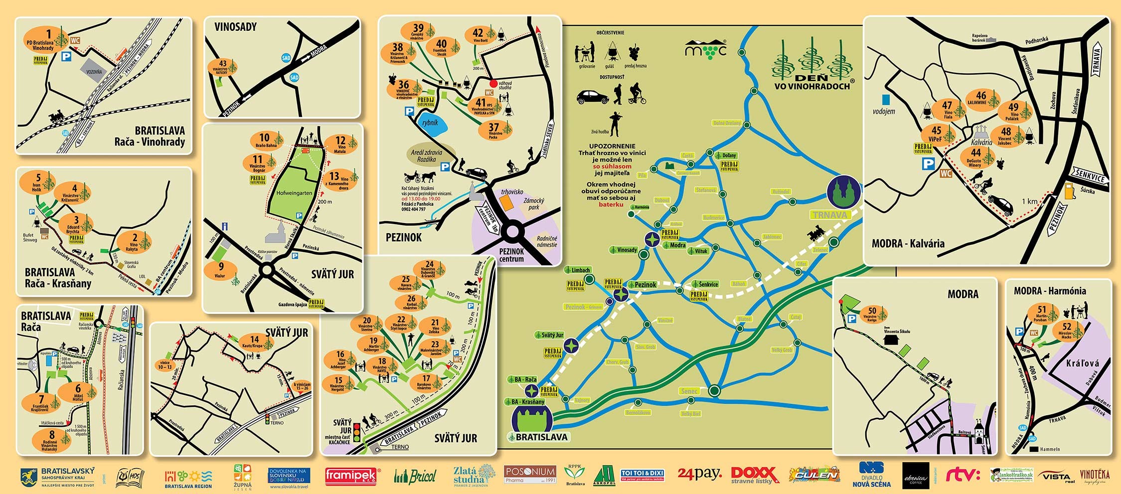 Mapa Vinohradov MVC